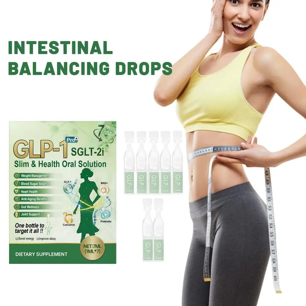 GLP-1 Weight Loss Drops Energy Boost Appetite Suppressant Blood Sugar Providing Comprehensive Metabolic Support Feminine Care
