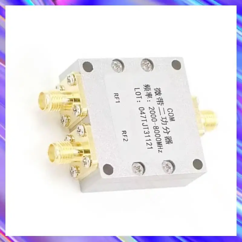 

M09K 2-8 ГГц N-тип SMA RF Микрополосный делитель мощности Усилитель 2000-8000 МГц Разветвители Комбайнер