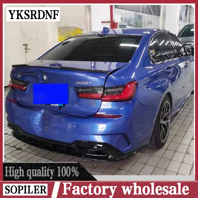 For BMW G20 G28 M3 ABS Plastic Car Rear Spoiler Wing Trunk Lip New 3Series 320i 325i 328i 2017-2022 Wholesale Rear Spoiler Wings