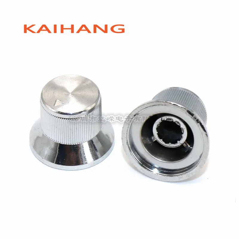 5PCS 20*14MM plastic Tact Switch Straw hat shape knob plated knob Amplifier volume knob cap Flower Shaped Inner Hole 6mm