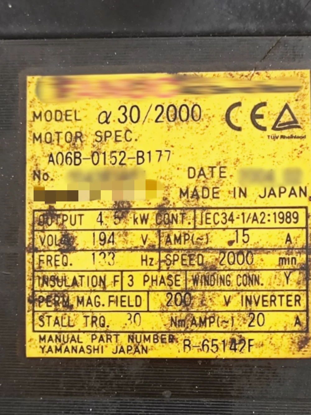 A06B-0152-B177 pour module