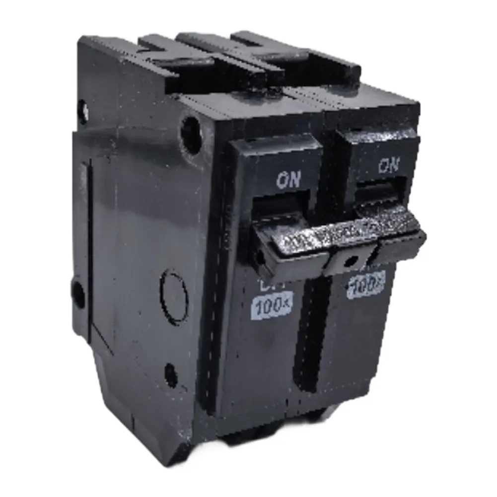 for GE for Q Line Compatible 100AMP Circuit Breaker THQL21100 10KAIC Interrupt Capacity Residential Electrical Panel Use