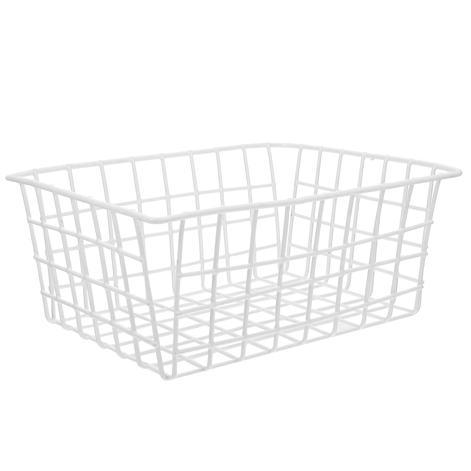 Freezer Storage Basket Baskets Organizer Refrigerator Food Iron Wire Deep Chest