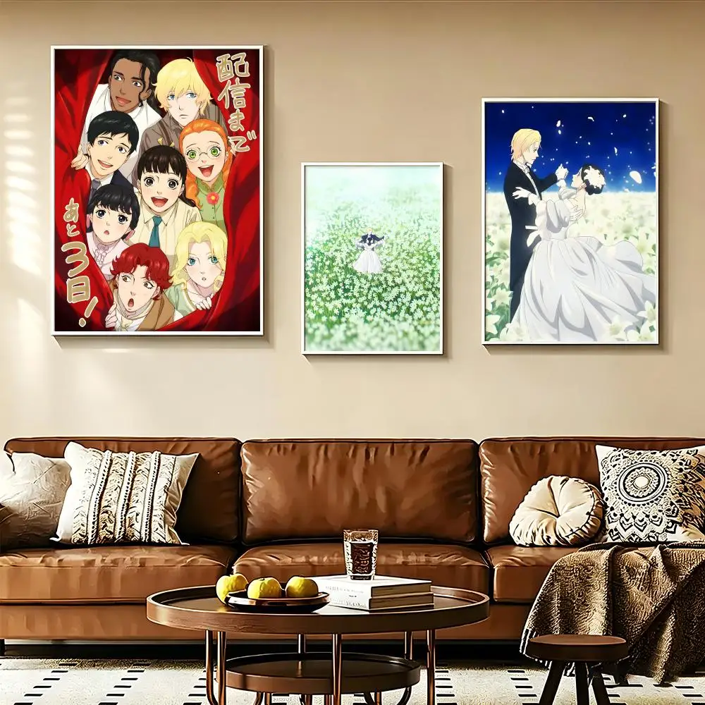 Art L-Love Through A-A P-Prism Poster Self-adhesive Paper Print Home Living Room Bedroom Entrance Bar Cafe Art
