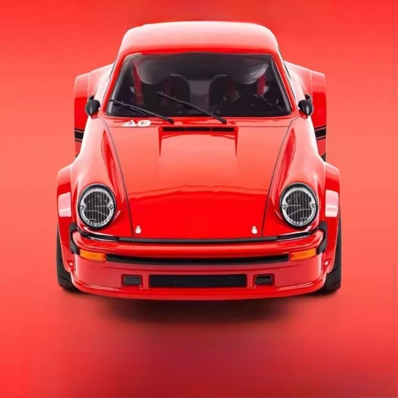 KM1/6934 4WD RC Off-Road Vehicle  2.4G Brushless Motor Gyroscope Front Headlights Metal Chassis RTR All-Terrain Drift Rally Car