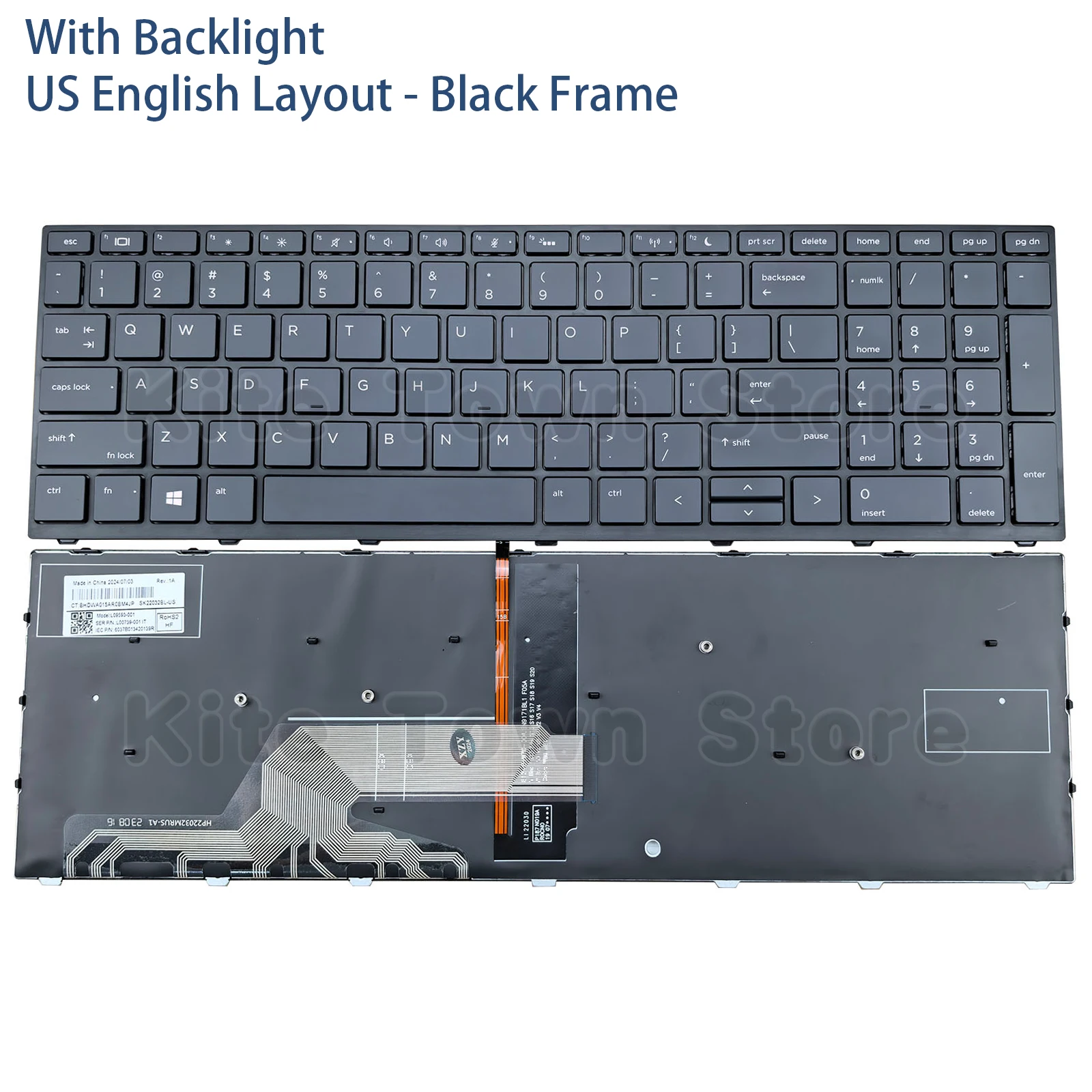 New Us Laptop Keybo…