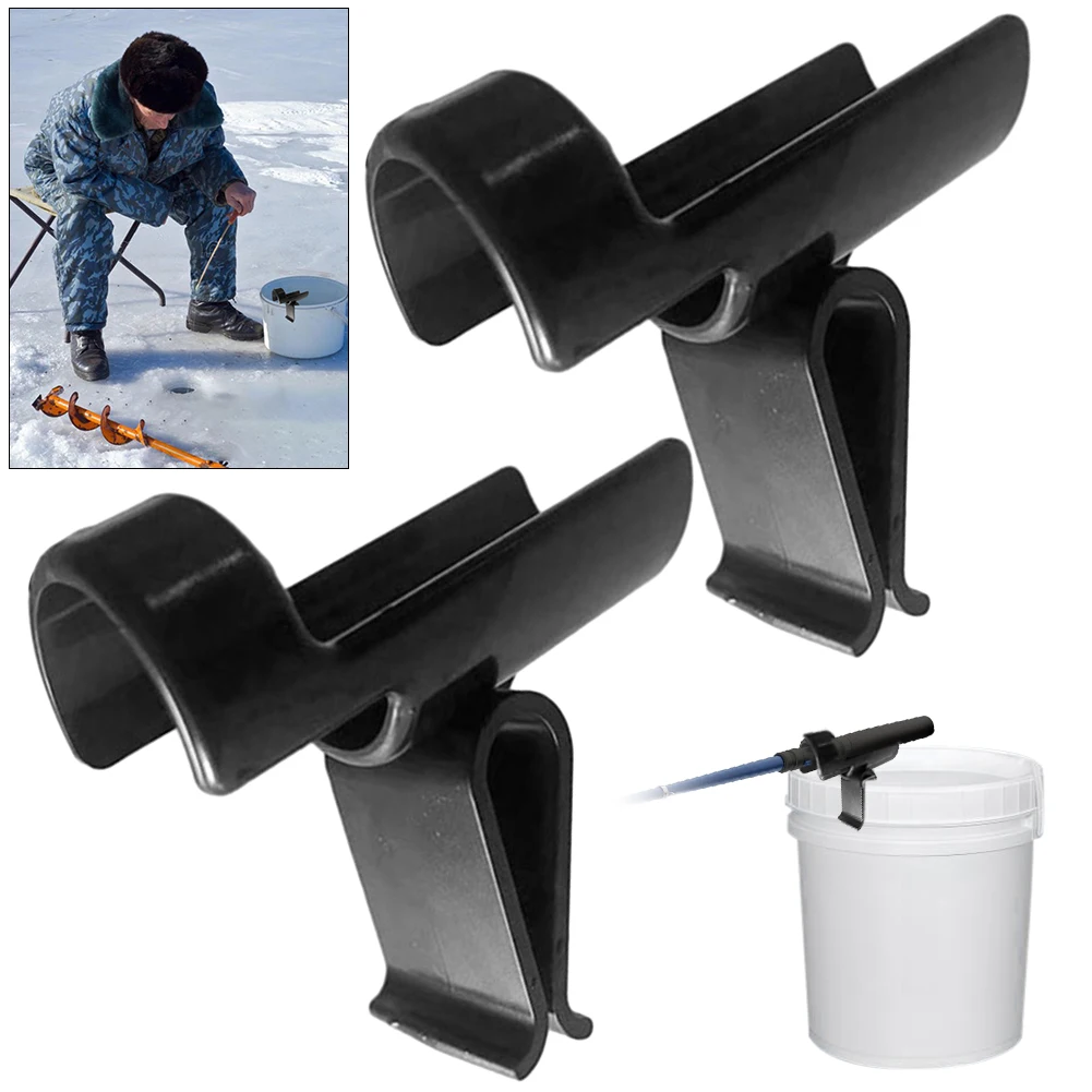 2 Pcs Fishing Rod Rack Fishing Pole Holder Fishing Rod Organizer Ice Fishing Rod Holder  Ice Fishing Pole Rod Racks