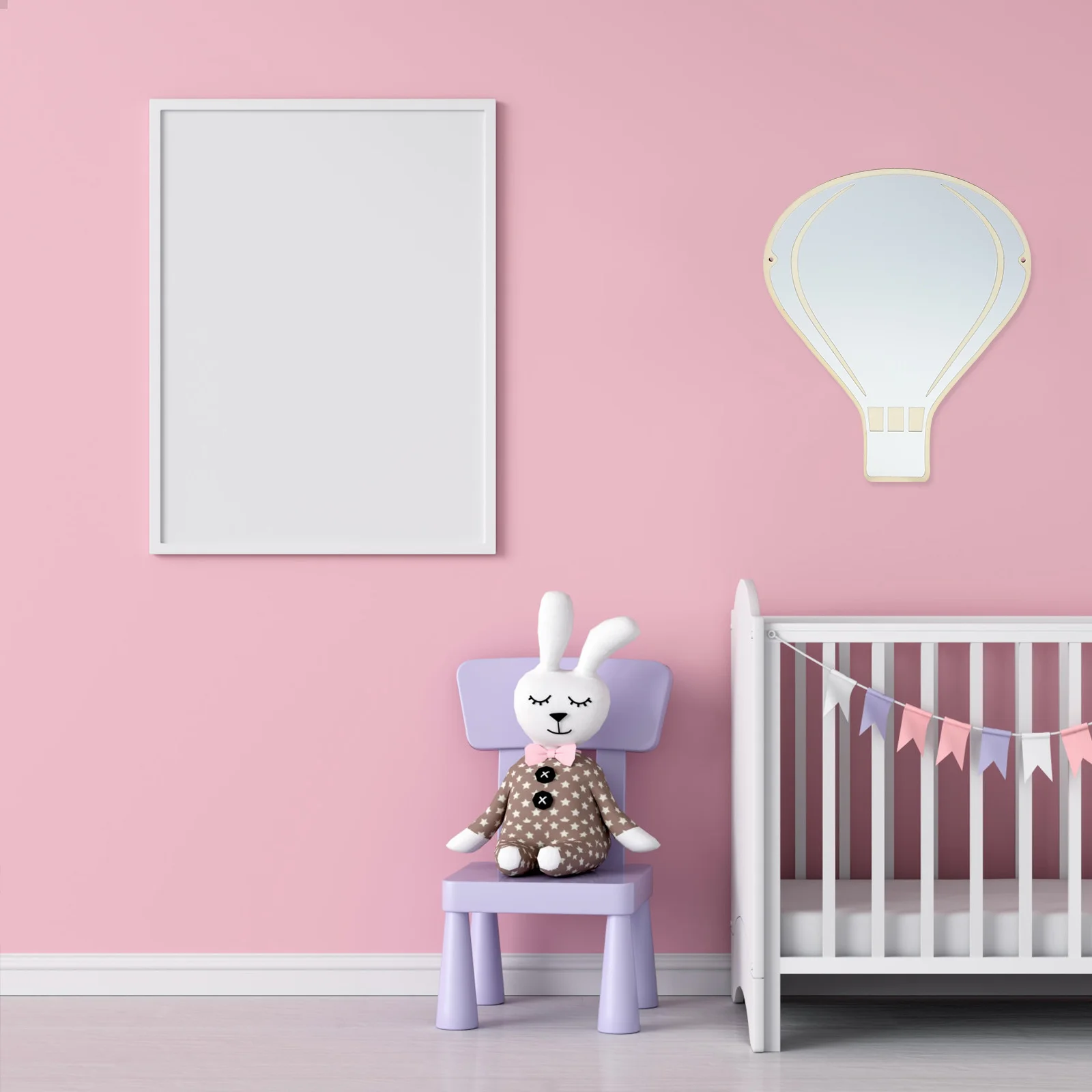 

Acrylic Safety Mirror Decal Non Glass Peel Off Protective Film Quick Install Brighten Room Day Night Design