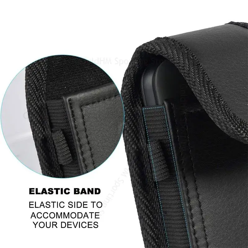 Flip Leather Case Phone Pouch Flip Belt Clip Waist Bag For Nokia 2760