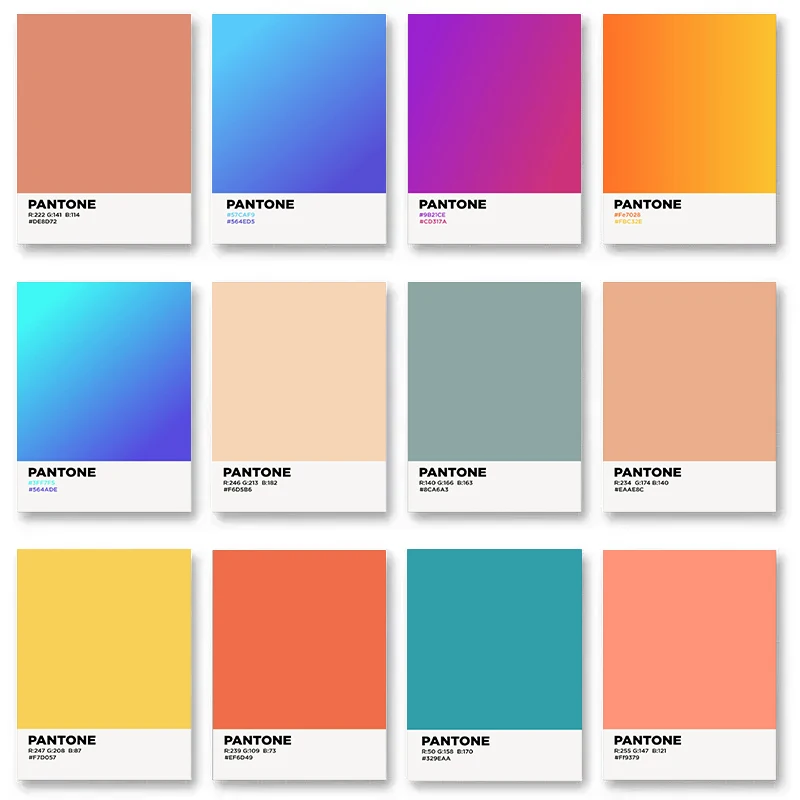 

Pastel Pantone Colours Prints Wall Art Canvas Painting Gallery Modern Noridc Art Aesthetic Posters For Living Room Home Decor