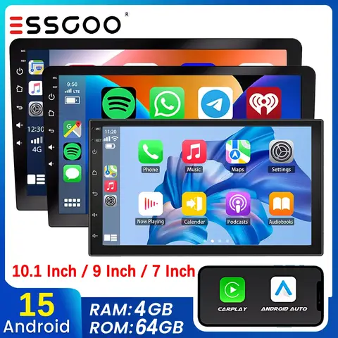 ATOTO 9 inch Android Multimedia Car Stereo 2 Din Navigation Bluetooth Carplay Screen Android Auto 2Din Radio X10 Head Unit X 10
