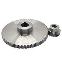 0.8M Spur Gear 16-69 Teeth 40CR Steel Cylindrical Straight Gear Custom Model DIY Accessories