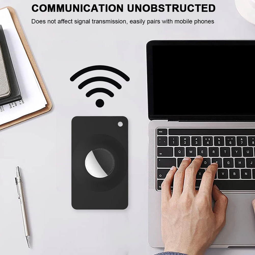 

Для Airtag держатель кошелька гибкий для Apple Airtag ультратонкий чехол для карт держатель для карт для кошелька сумка рюкзак кошелек клатч