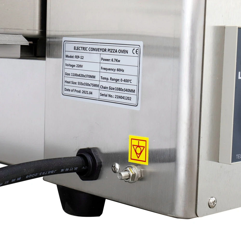التخصيص PLC التحكم في فرن البيتزا معدات الخبز التجارية لمطعم متجر البيتزا #3