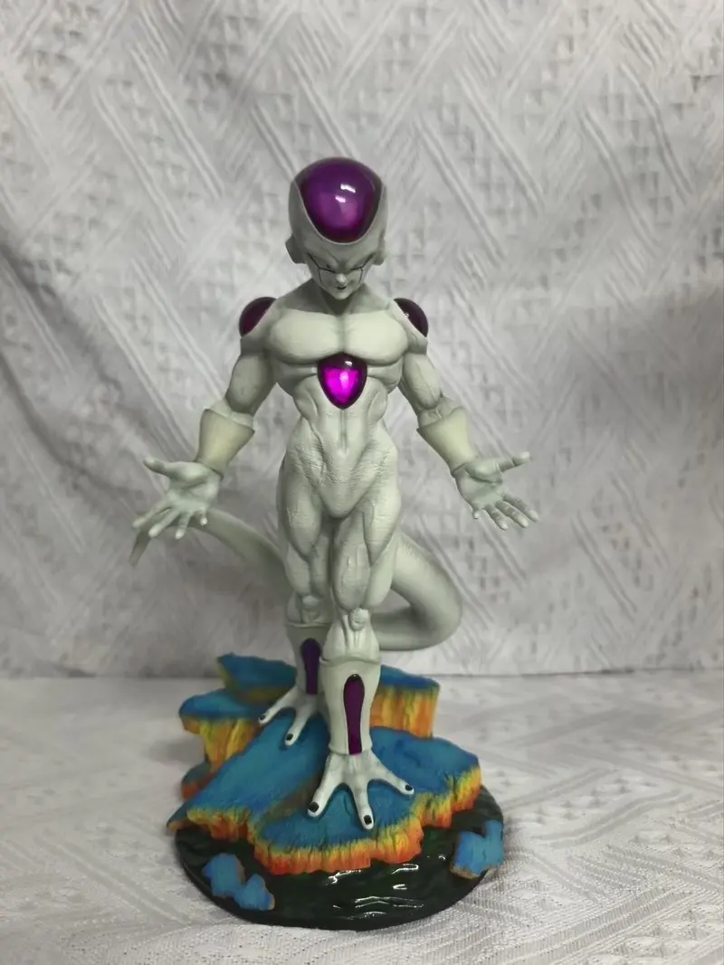 Figura de Anime de 28 cm del Emperador Frieza de la Planeta Namek del Universo Dragon Ball, en Pose de Pie con Brazos Extendidos