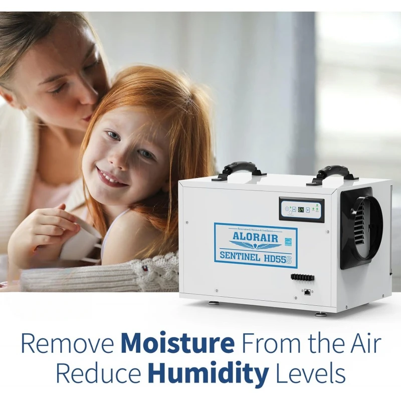 For ALORAIR Crawl Space Dehumidifiers 120 PPD Moisture Removal, Energy Star Certified Crawlspace Dehumidifiers