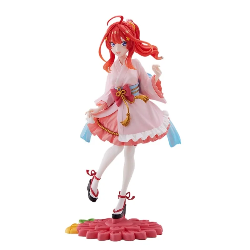 In Stock Genuine FuRyu Eiga Gotoubun No Hanayome Nakano Itsuki Tenitol Miniskirt Yukata Ver Garage Kit Anime Cartoon Model Toys