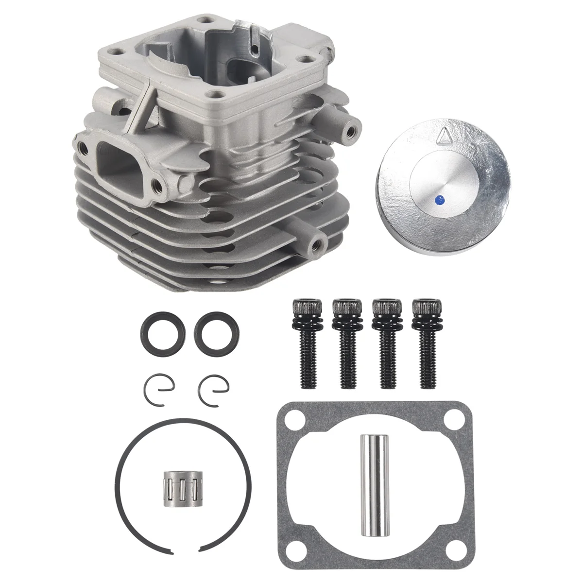 AINY 29CC 4 Hole Cylinder Set Fit for Zenoah CY Rovan TSRC XJM Engine for 1/5 HPI Rovan Kingmotor Baja Losi FG Goped