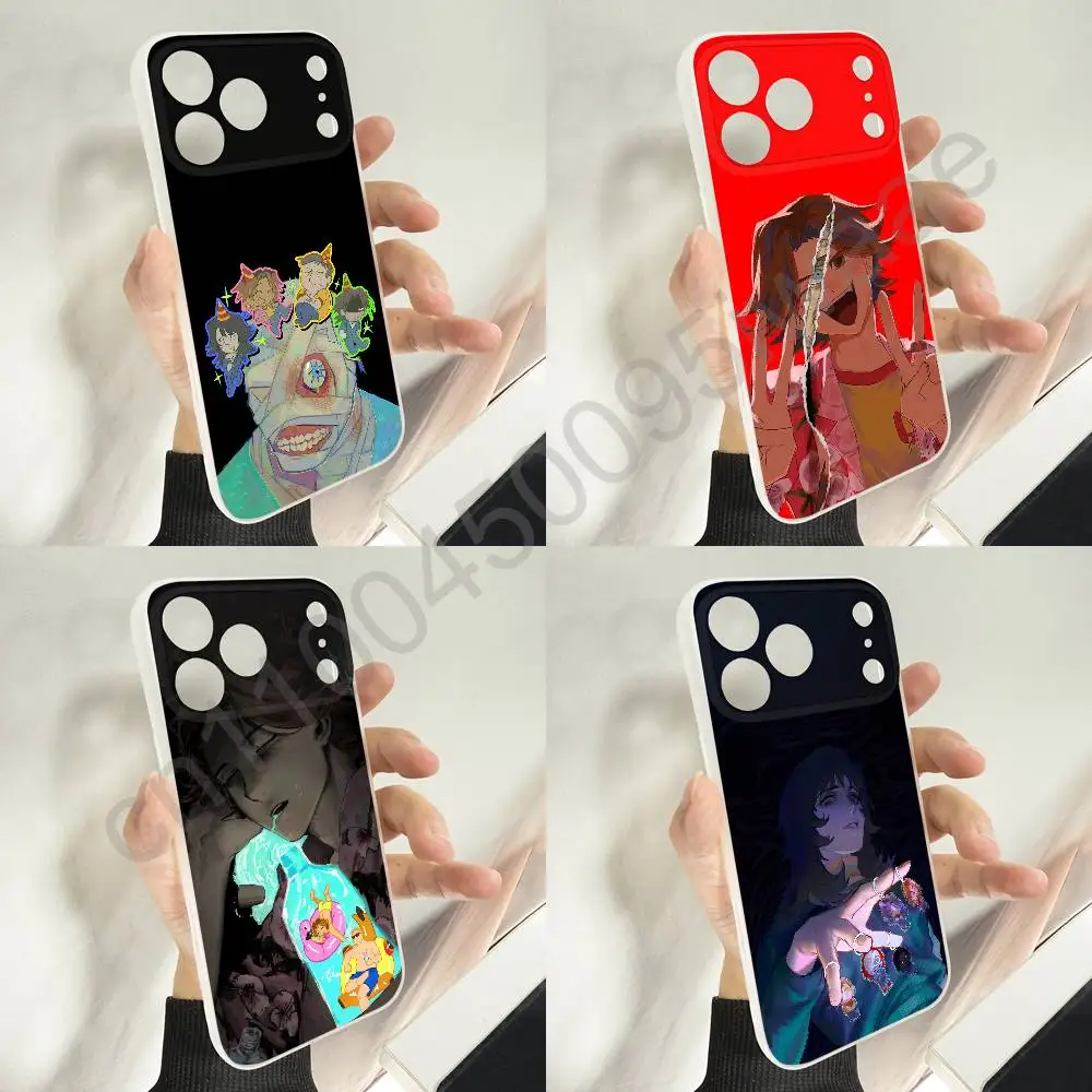 

Cartoon Mouthwashing Game Phone Case For iPhone 12,16,11,14,13,17,15,Plus,E,Pro,Max,Air,Mini Wireless Charge Magnetic Frosted