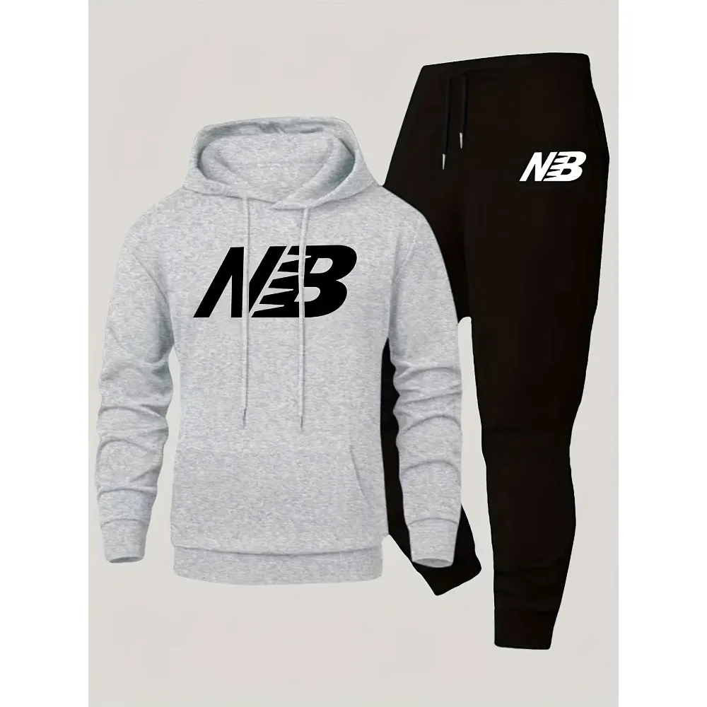 مجموعة هوديي رجالية جديدة لخريف وشتاء 2025 ، ملابس رياضية غير رسمية سميكة ودافئة ، ملابس غير رسمية ، نمط رياضي ، #1