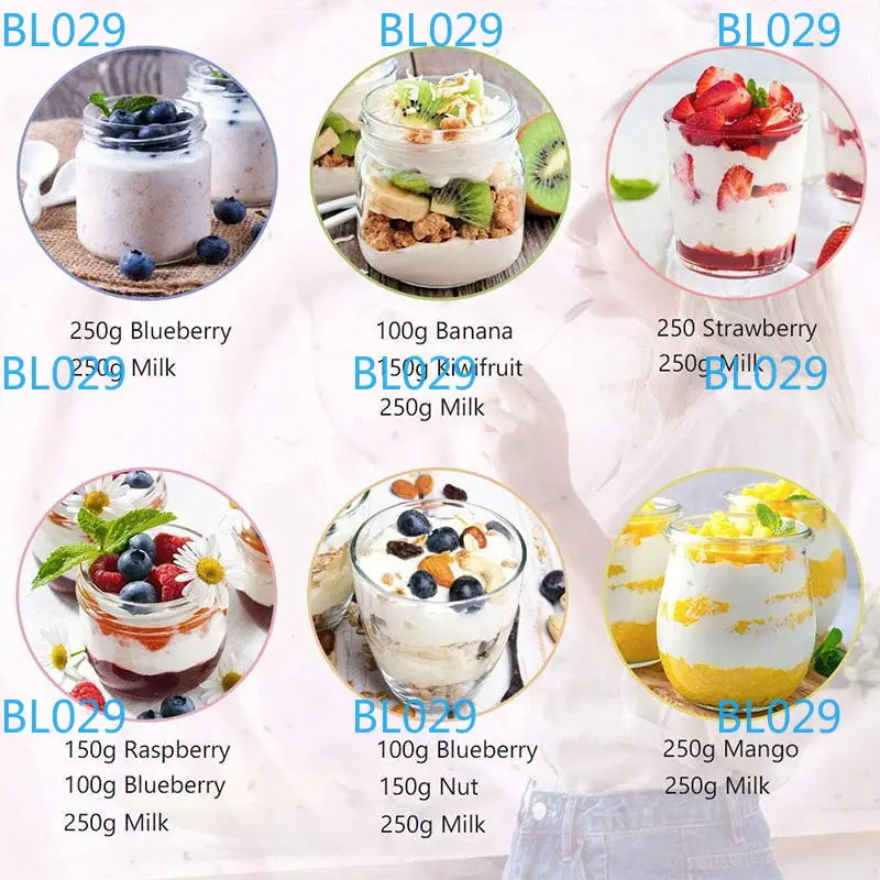 1400Ml eight cups homemade yogurt fermentation machine breakfast machine commercial jam ice cream yogurt yogurt machine