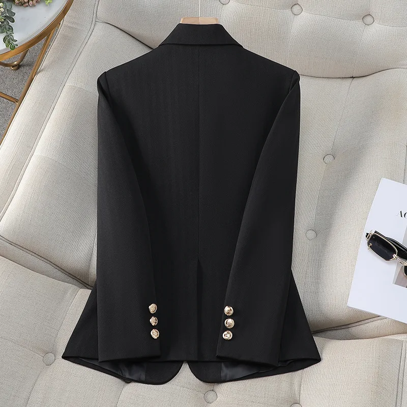 Formal elegante blazers jaquetas casaco feminino profissional escritório senhoras negócios trabalho wear outono inverno carreira entrevista outwear