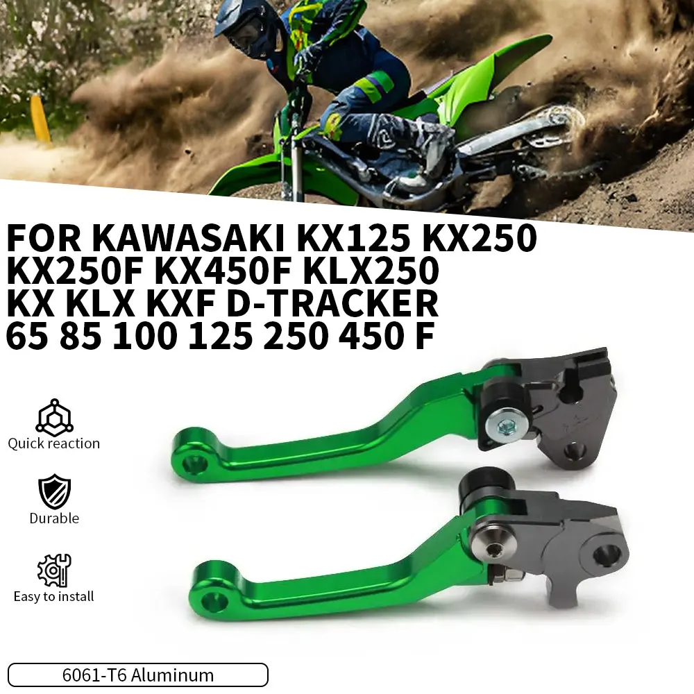 Motorrad Teile Bremse Kupplung Hebel Für Kawasaki KX125 KX250 KX250F KX450F KLX250 KX KLX KXF D-TRACKER 65 85 100 125 250 450 F