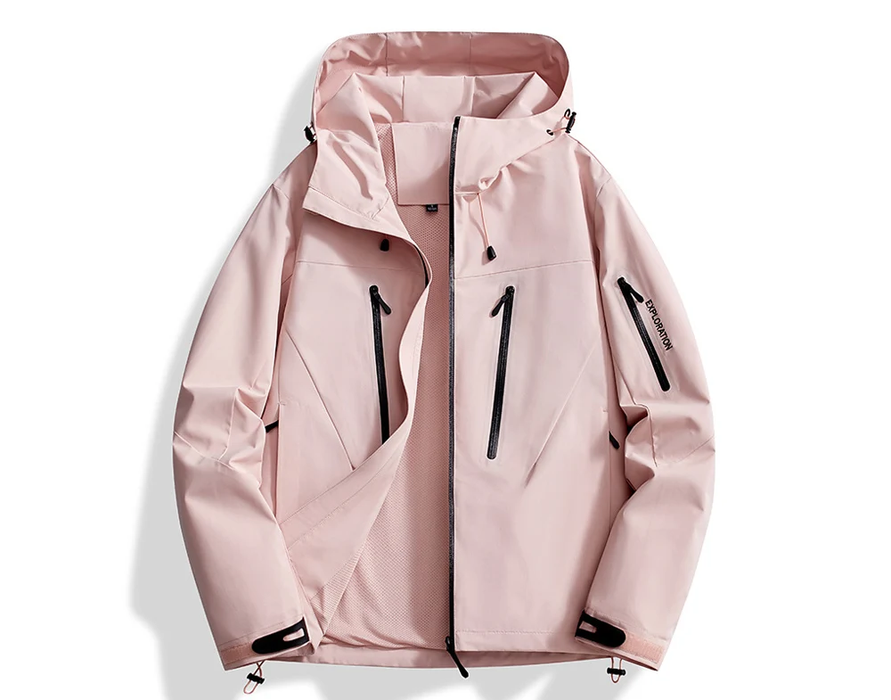 Spring Autumn Men's Climbing Waterproof Jackets Outdoor Men Hiking Rain Coats Men Sports Breathable Windbreaker Jacket Clothing