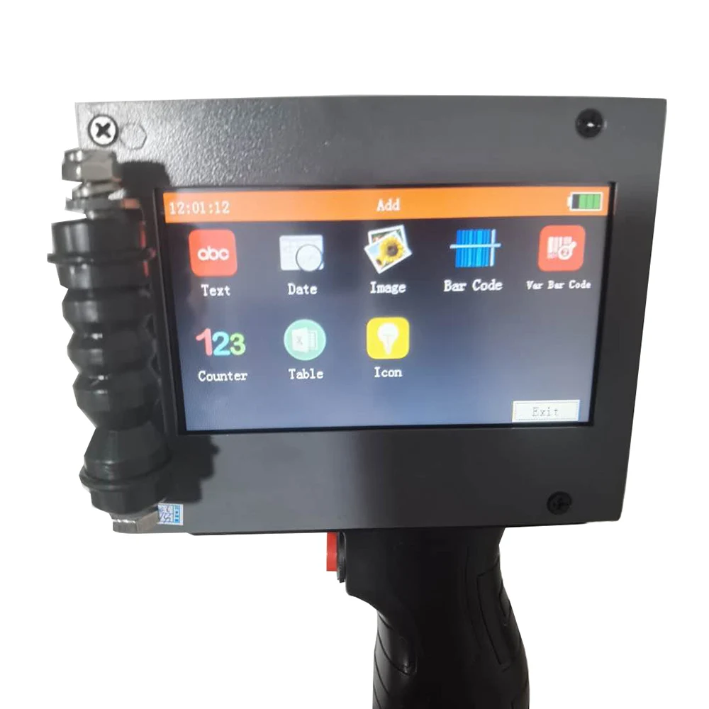 Industrial Portable Photo Paper Inkjet Coding Printer Machine