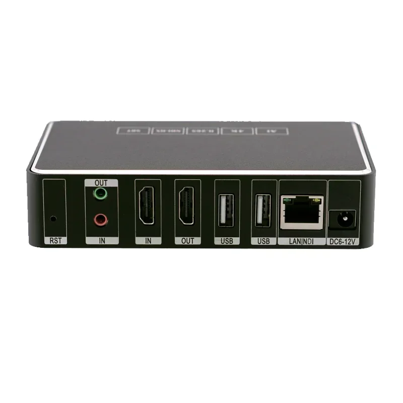 4K@30 H.265/H.264 Video Encoder Decoder To IP IP To And USB Camera To IP