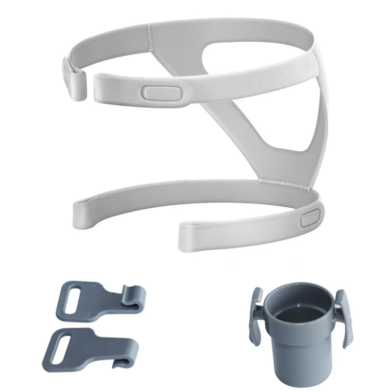 

Replacemet Headgear Strap, Contact, Hook for Yuwell YF-01, YN-02 CPAP Machine Mask Head Band for CPAP Nasal Full FaceMask