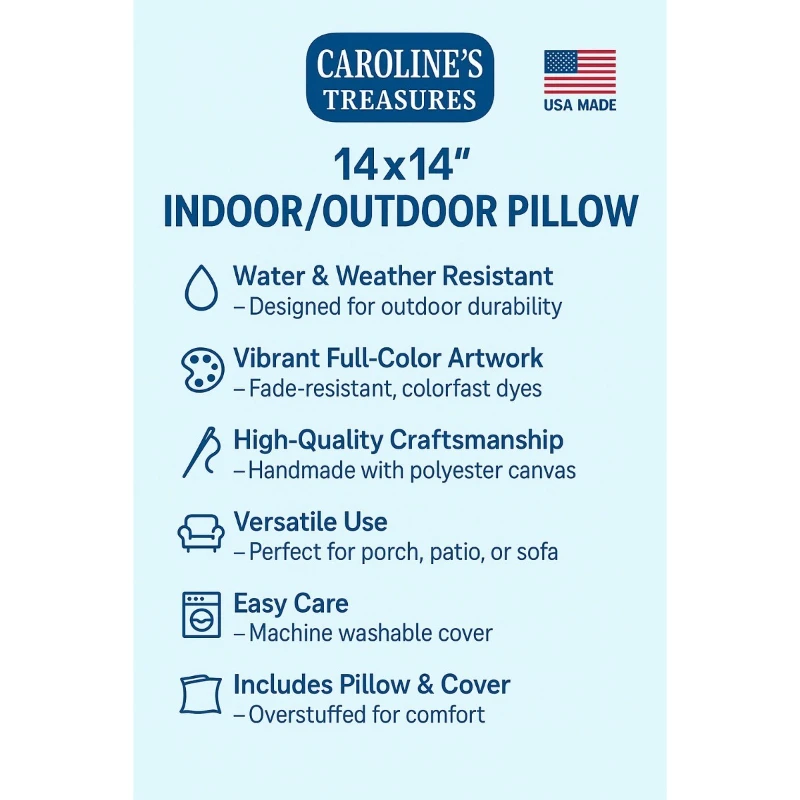 Poduszka dekoracyjna z motywem psa na jesień, wodoodporna, wytrzymała, miękka poduszka dekoracyjna na jesień do domu, ogrodu, na kanapę lub krzesło.