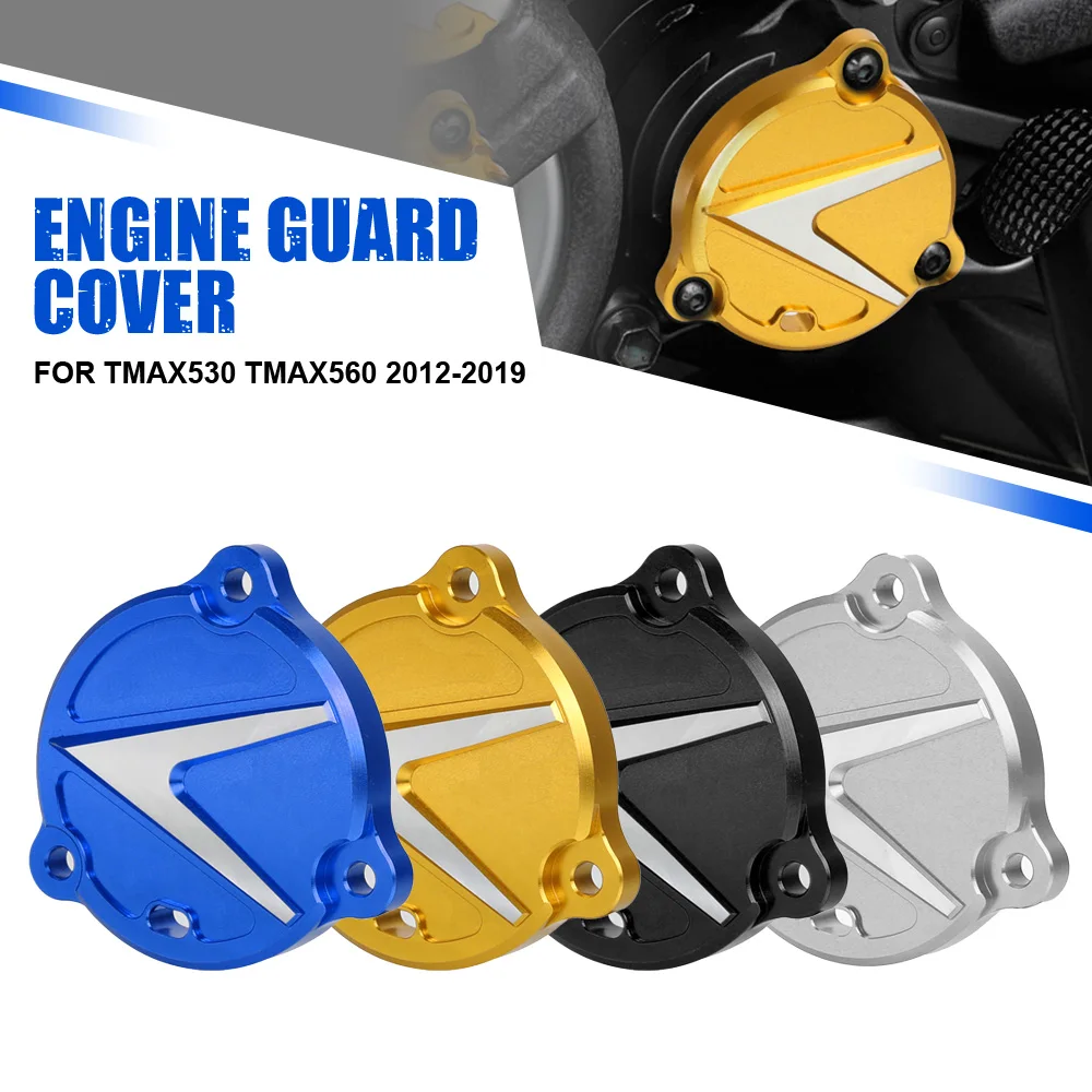 

For YAMAHA TMAX530 TMAX560 T-MAX 560/530 2012-2019 Engine Stator Guard Cover Protector Crap Flap Motorcycle Engine Guared Cover