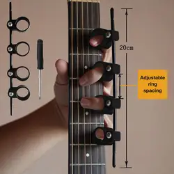 Guitar Finger Expansion Sleeve Guitar Finger Protector Guitar Finger Strengthener Finger Extension Instrument Guitar Accessories