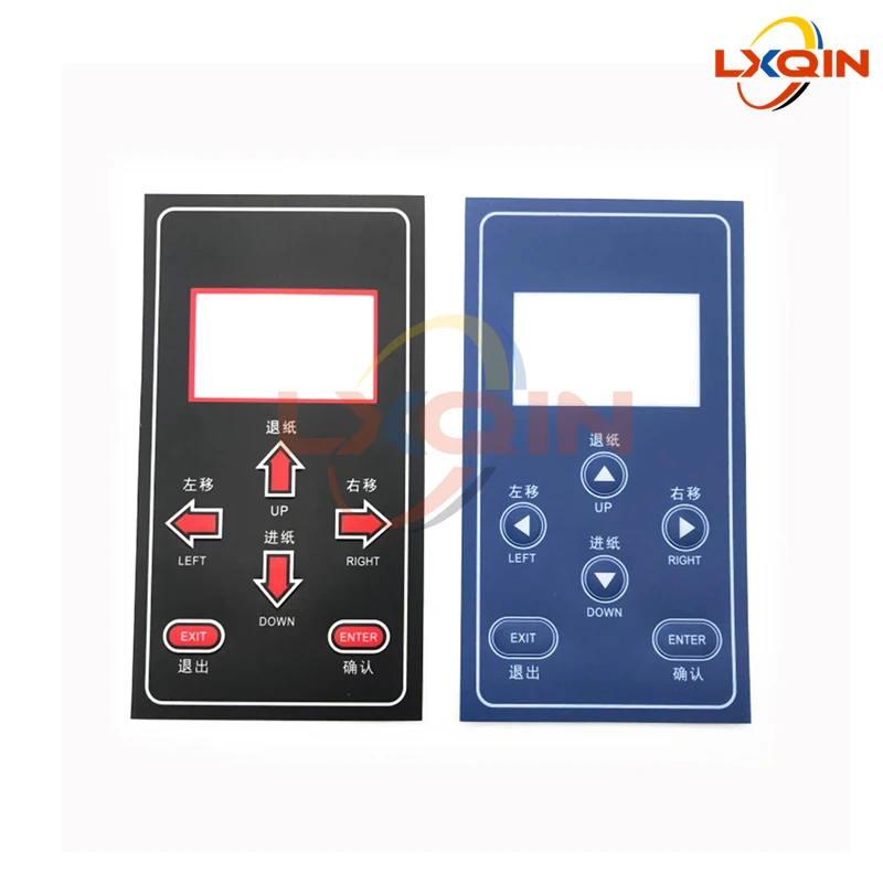 painel-de-teclado-para-impressora-lxqin-para-placa-senyang-6-botoes-allwin-myjet-xuli-painel-de-botoes-de-operacao-humana-com-display-adesivo-de-membrana