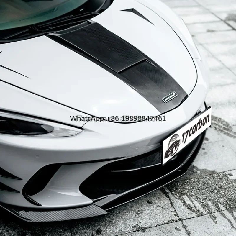 

Auto Spare Parts Dry Carbon Fiber Front Lip Mid-part Lip for Mclaren GT