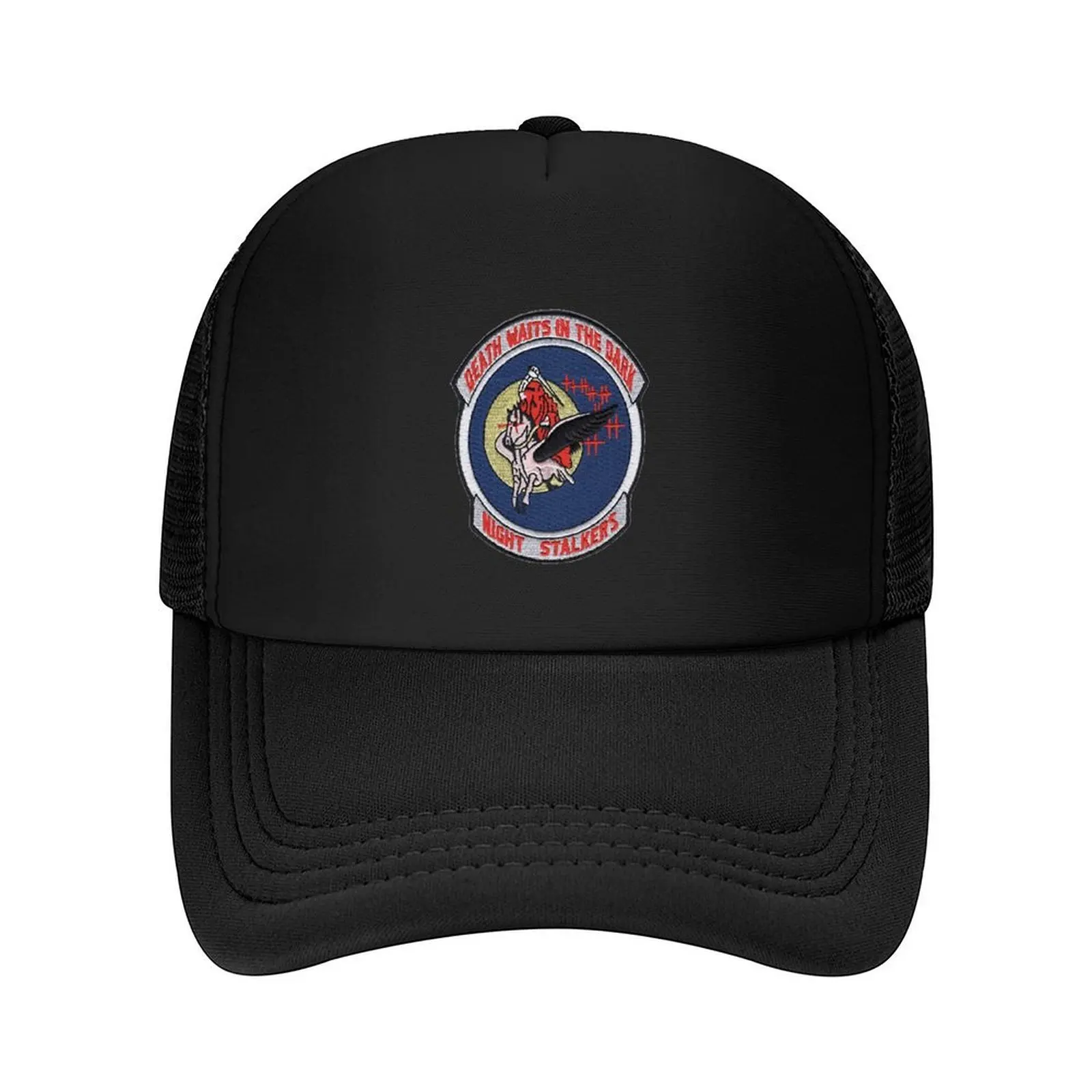

160th NIGHT STALKER : DEATH WAITS IN THE DARK Baseball Cap Anime Snapback Cap designer cap Unique hats Men's Women's