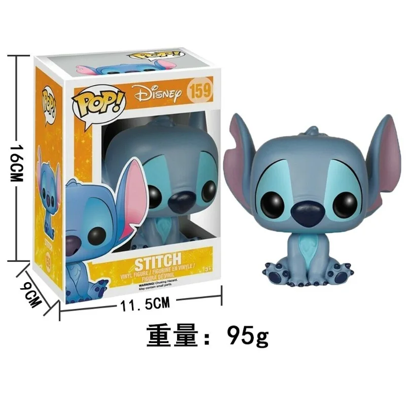 Funko Pop-Figurines d'action en vinyle Stitch pour enfants, figurine thème 01 #02 #636 #1048 #127, modèle de collection mignon, jouets pour cadeau