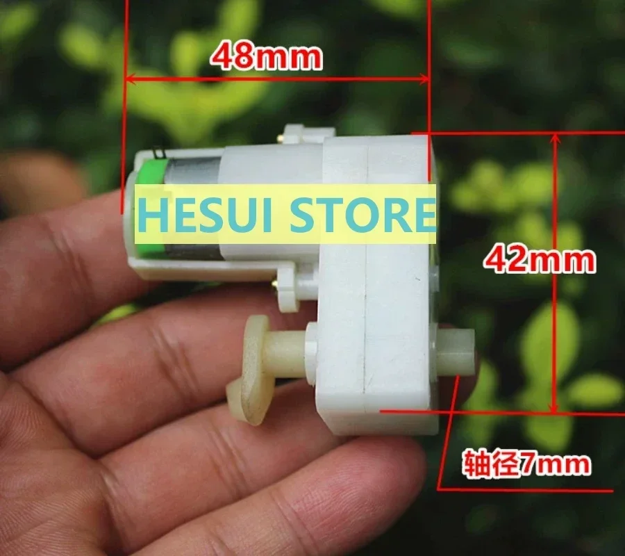130 reducer 7 font reducer Robot toy motor DC3-6V