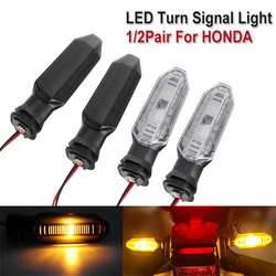 Luz indicadora de señal de giro LED para motocicleta Honda NC 750 S X DCT CTX700 CBR650F CBR600RR MSX 125 Grom CRF250L