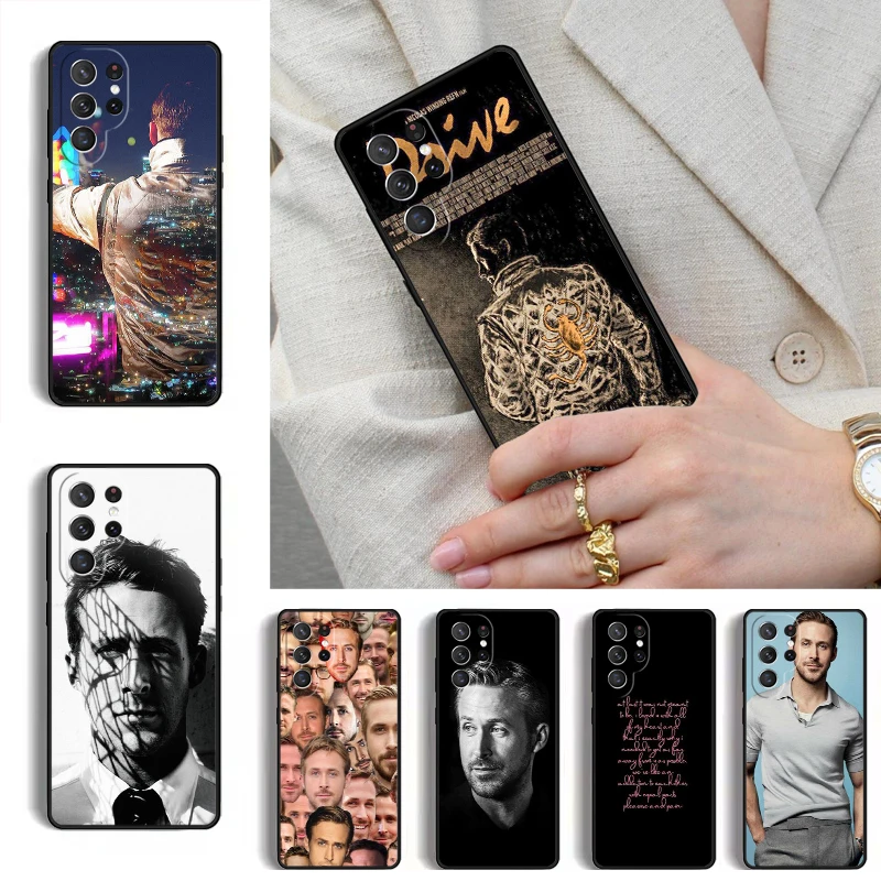Ryan Gosling Phone Case for Samsung Galaxy S26 S25 Ultra S24 S23 S22 S21 Plus Note 10 Bumper Cover