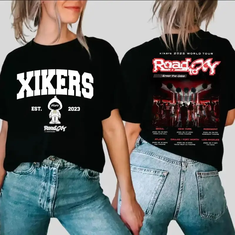 

Новая рубашка для фанатов/Xikers 2025 World Tour — двухсторонняя рубашка