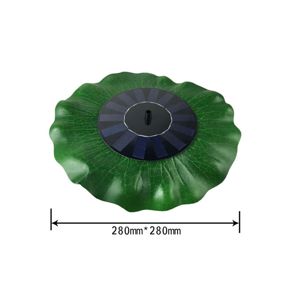 

1.4 W lotus Leaf Solar Water Pump Outdoor Watering Submersible Water Fountain for Pond Pool Aquarium Fountains Spout Garden Pati