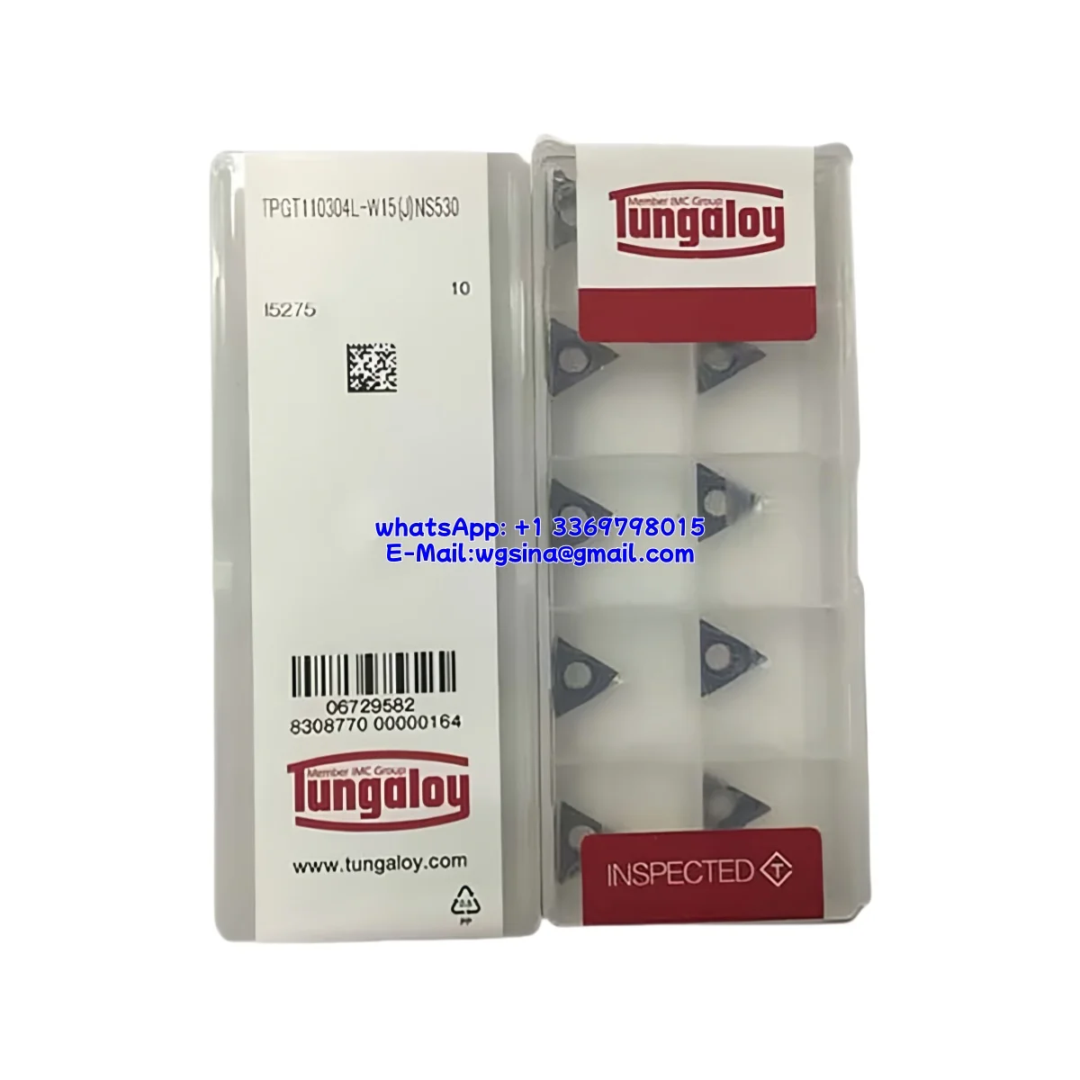 

100% Original TPGT TPGT11 TPGT1103 04 -L-W15 NS530 Turning Inserts