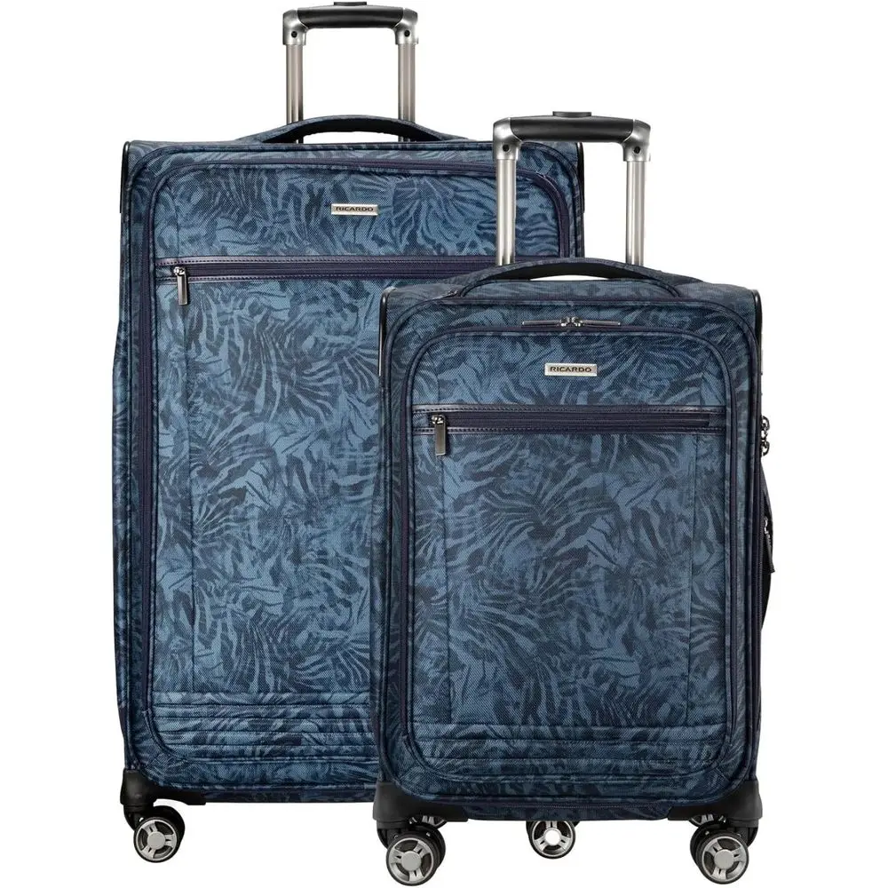 

Sustainable 100% rPET 2-Piece Luggage Set, Lightweight, Eco-Friendly, Expandable, Dual Spinner Wheels, Serengeti Night (20 & 28)