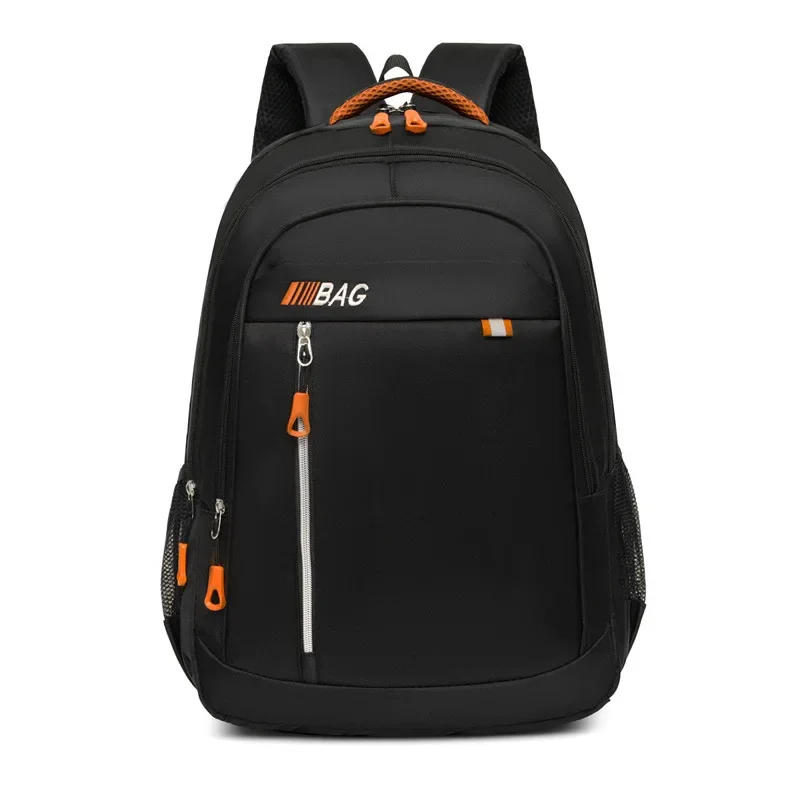 Men's Backpacks Large Capacity Nylon Business Computer Bag Casual Travel Backpack Fashion Senior High School Student Schoolbag