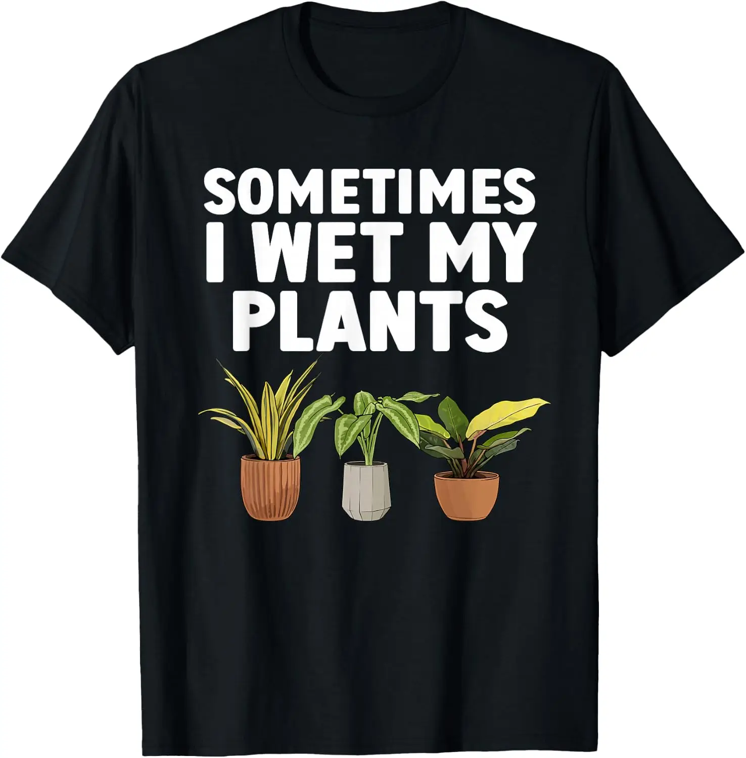 Funny Art For Men Women Gardening Gardener Plant Lover T-Shirt 100% Cotton Trendy Y2K Short-Sleeve Tee-Soft, Quick-Drying,