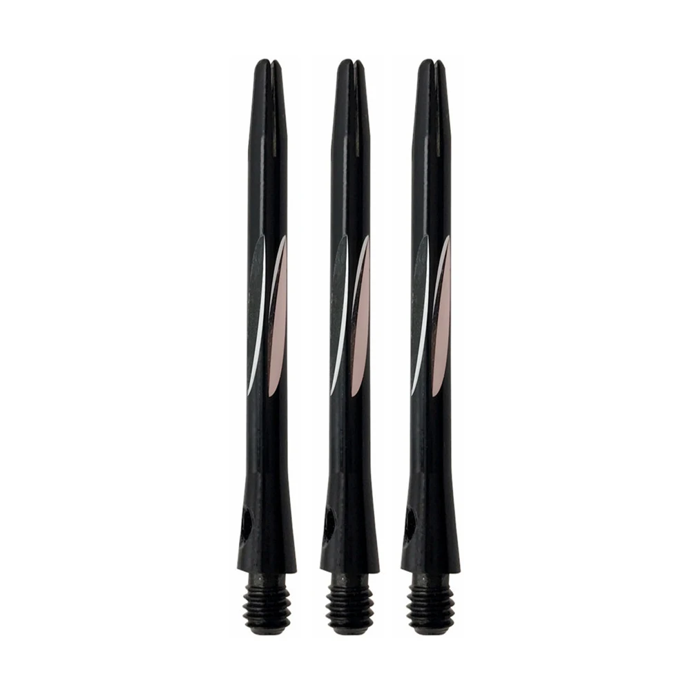 

6pcs Delicate Carved Rod Professional Metal Shafts Accessories Metal Stems Alloy Pole Rod (Black Red Blue Green Purple and