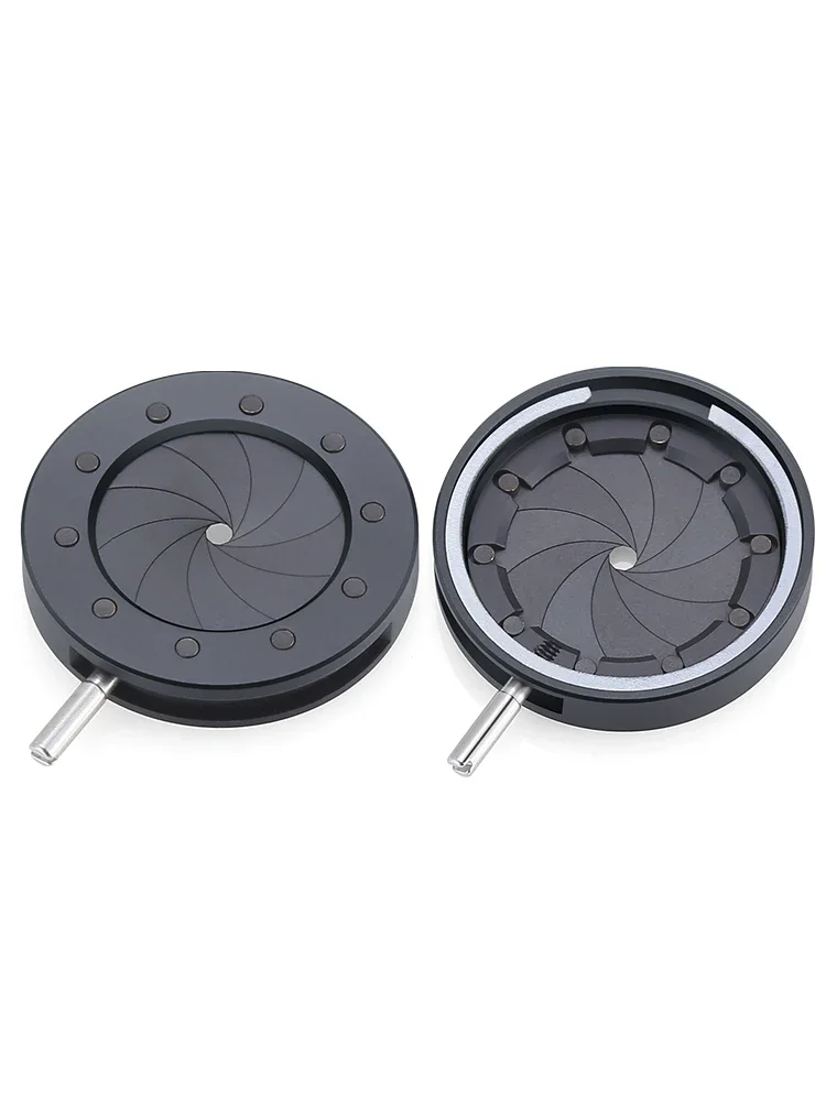 1 peça módulo de abertura personalizado uma luz diafragma ajustável abertura variável 1-16mm peça de diafragma sk1616