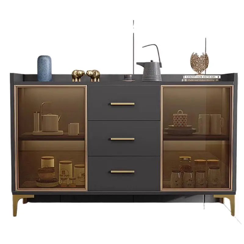 

Modern simple wall cupboard, living room light luxury locker